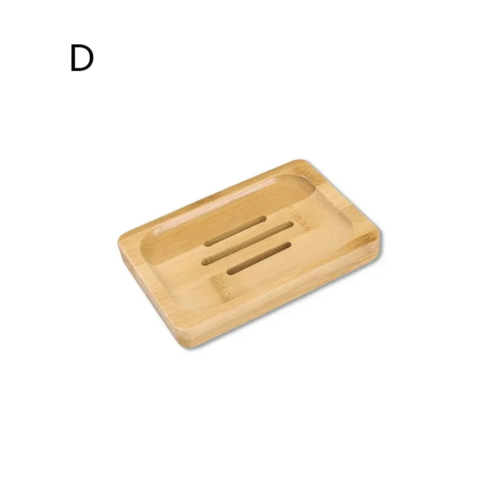 Mountain Bamboo Soap Dish - Wooden Self-Draining Soap Keeper, Drains Fast, Hanging Storage Rack for Shower, Bathroom Home Supplies, Tray