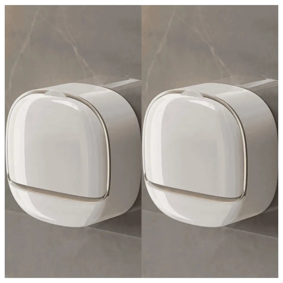 Waterproof Soap Dish with Drainage Box, Wall-Mounted Shower Soap Holder, Keeps Soap Dry, Flip-Top Design, No Rinse Needed, Soap Saver, Bathroom Organization, Bathroom Accessories, Soap Holder for Shower, Self Draining Soap Dish