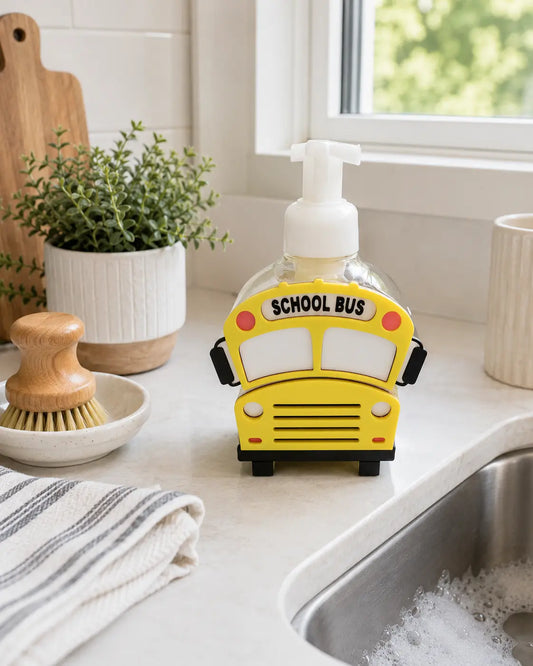 School Bus Foaming Soap Holder for Bath and Body Works – Classroom Sink Decor