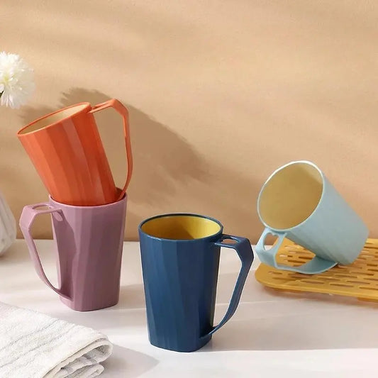 Simple Household Thickened Mouthwash Cup, Tooth Cup and Plastic Brushing Cup