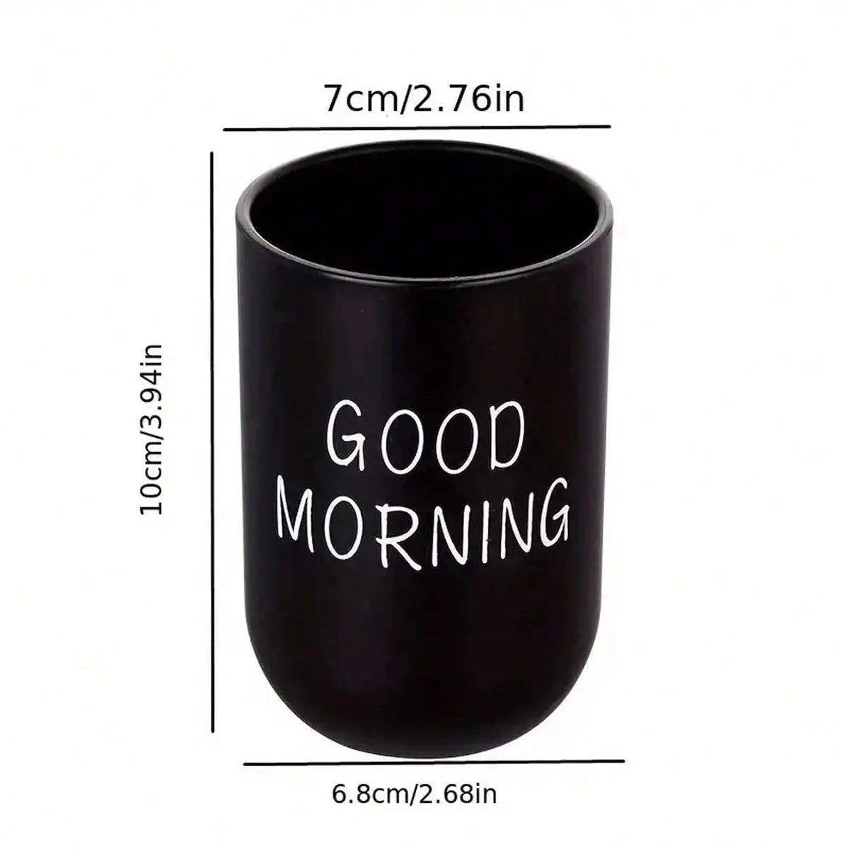 Creative Simple Home Oral Cup Set, Tumbler Cup, Cute Plastic Toothbrush Holder, European Style Couple Gift, Valentine's Day Present, Back-To-School Supplies, Bathroom Accessory, Home Goods