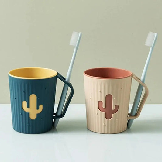 Wear-resistant toothbrush cup, elegant rinsing storage cup, toothbrush holder, portable rinsing cup, couple style, thickened