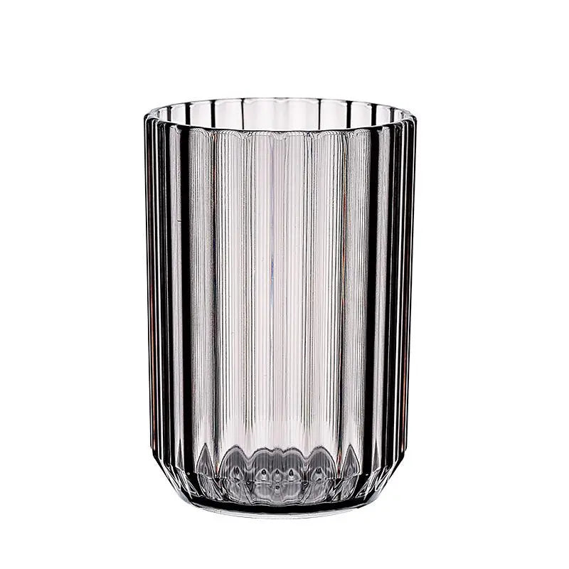 Bathroom Washing Cup Home Toothbrush Cups Plastic Transparent Mouthwash Cup