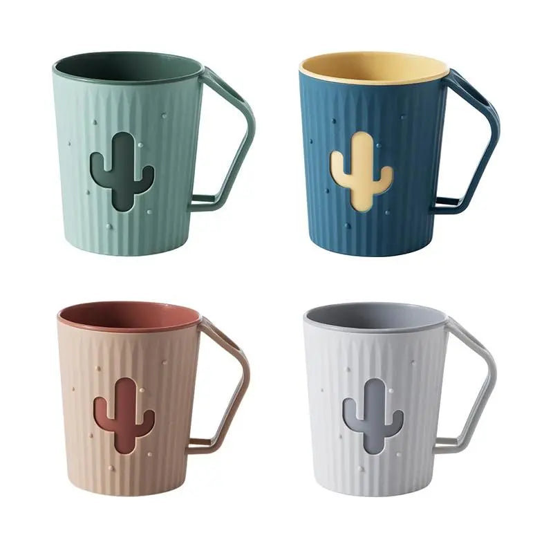 Wear-resistant toothbrush cup, elegant rinsing storage cup, toothbrush holder, portable rinsing cup, couple style, thickened