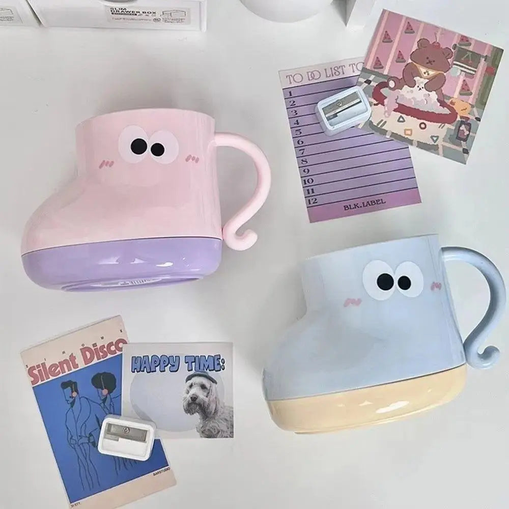Cute Shoe-Shaped Patchwork Plastic Bathroom Tumbler, Boot-Style Mouthwash Cup for Children, Home Bathroom Supplies
