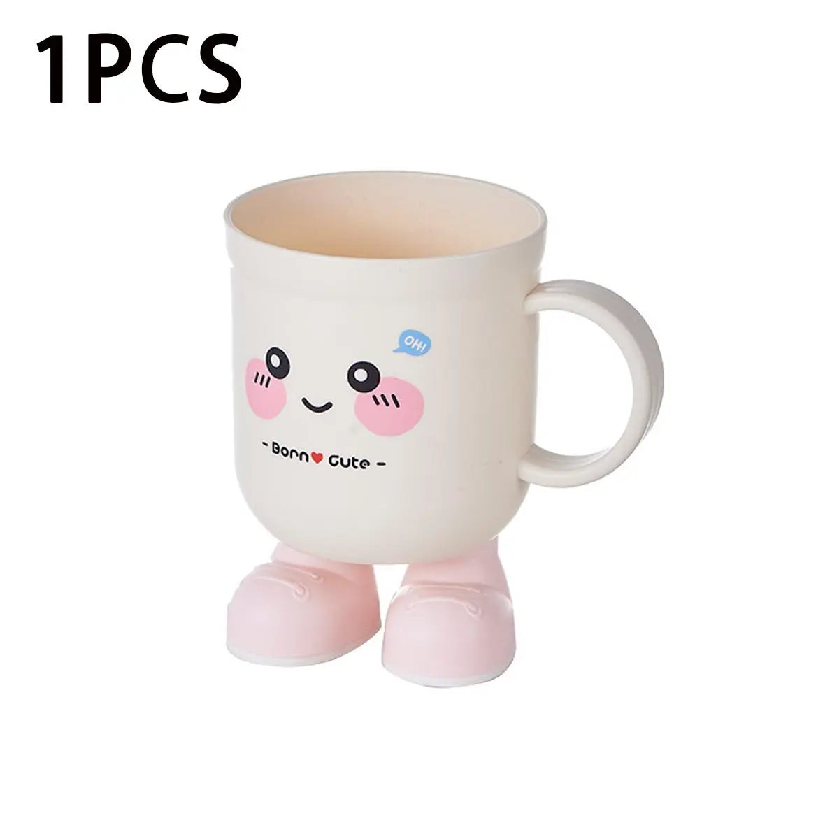 1PCS Adorable Cartoon Toothbrush Cup | Household Toothbrush Holder for Students, Couples' Toothbrush Cup, Home Mouthwash Cups