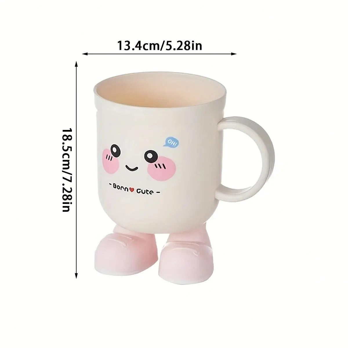 1PCS Adorable Cartoon Toothbrush Cup | Household Toothbrush Holder for Students, Couples' Toothbrush Cup, Home Mouthwash Cups